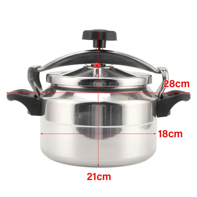 Home Pressure Cooker Aluminum Alloy Pressure Cooker Pressure Cooker Explosion Proof Large Capacity Pressure Cooker for Gas Stove 4