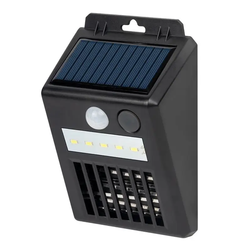 Customizable Solar Mosquito Killer Wall Lamp 2 IN 1 LED Solar Mosquito Killing Wall Lamp Outdoor Ultraviolet Electric Shock
