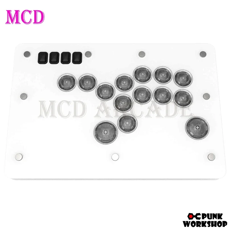 Punk Workshop Mini HitBox V2/V3 SOCD Fighting Stick Controller 
