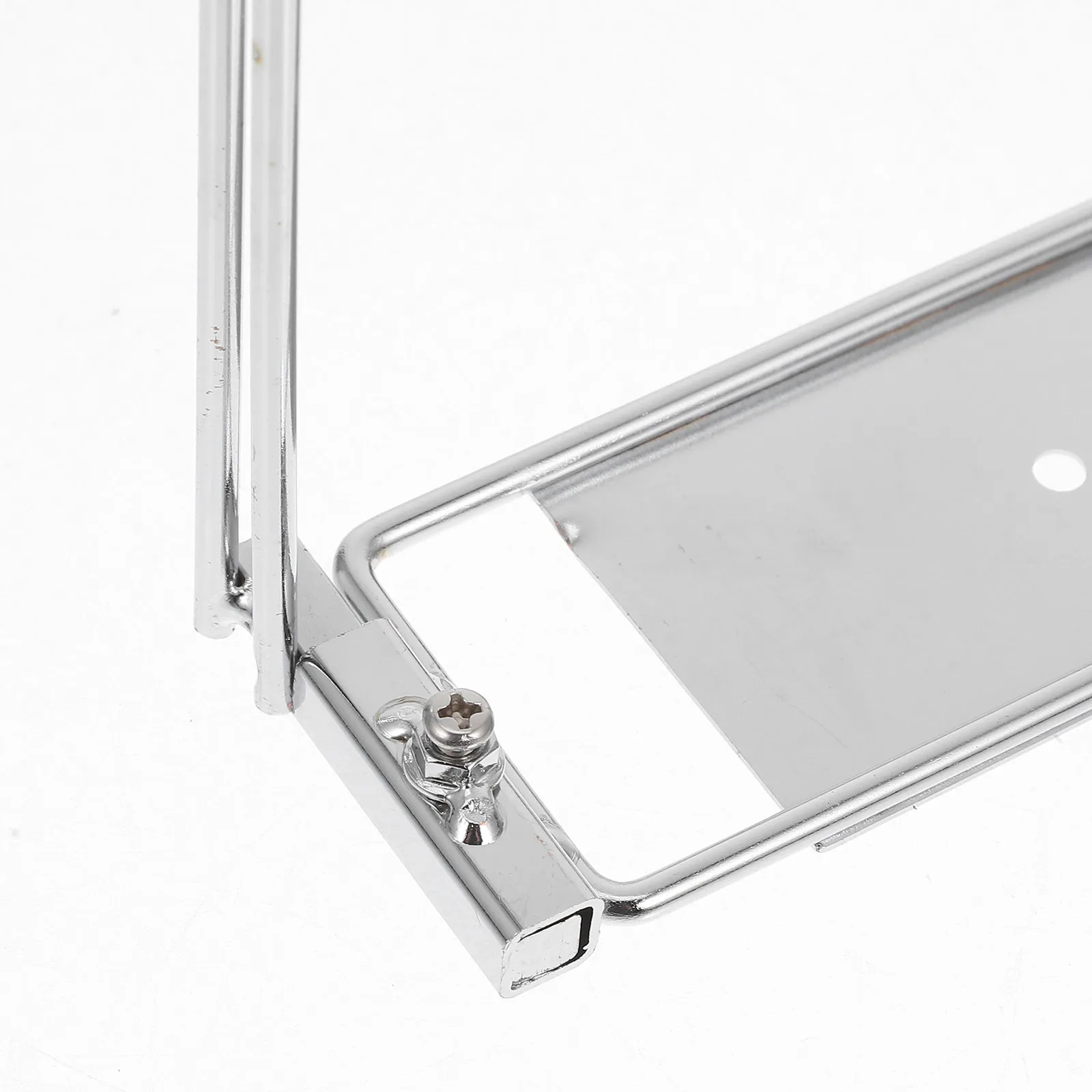 쇼핑백 걸이형 홀더 내구성 있는 전기도금 식료품 홀더 디스펜서 슈퍼마켓 랙 연속 롤백 플라스틱 보관 정리함