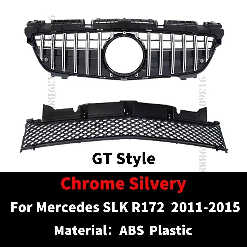 Mercedes-Benz SLC R172 純正フロントダイヤモンドグリル メルセデスベンツSLKクラスR172ボディキット2011 2013 2015用