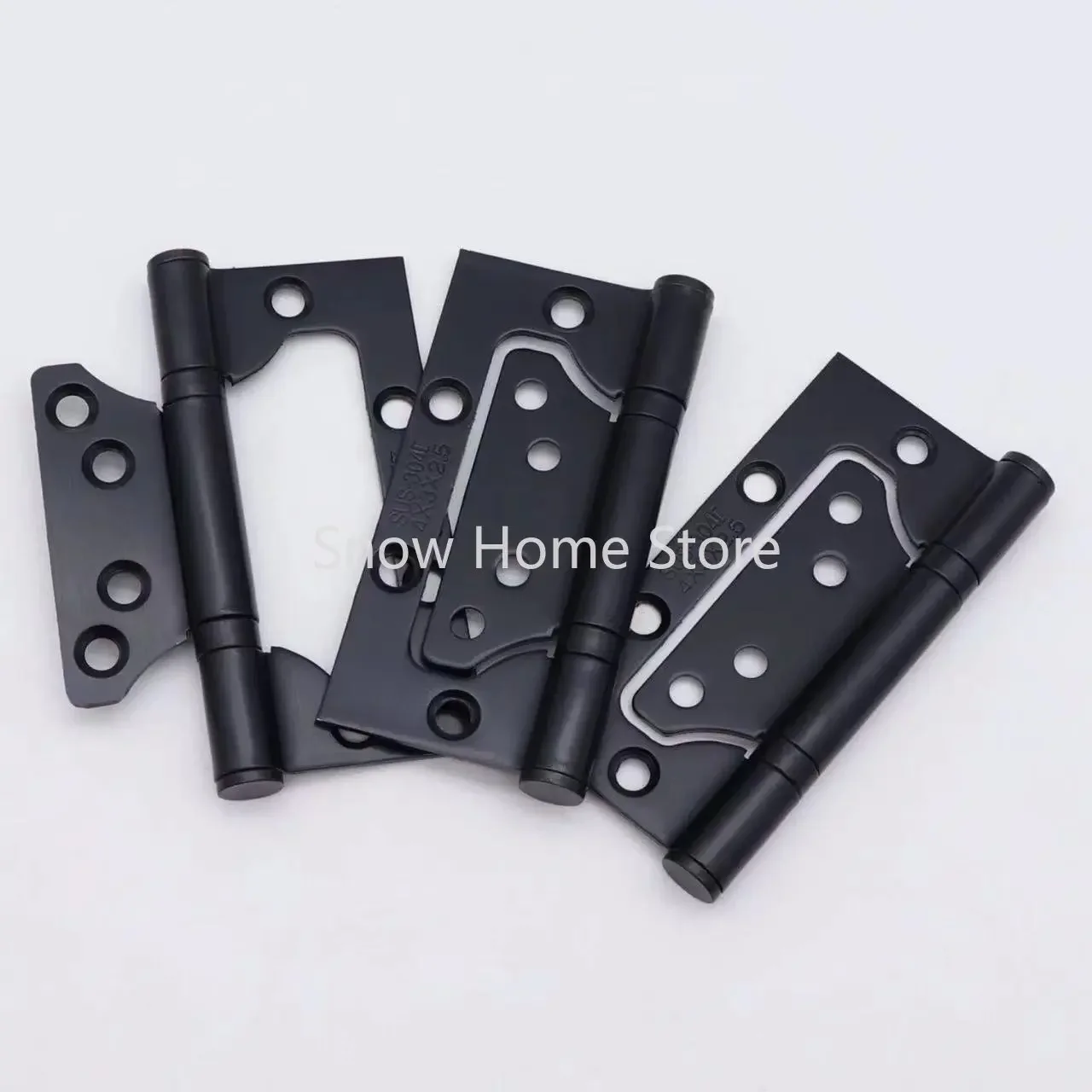 Mother And Son Hinge Stainless Steel Letter Loose-leaf Wooden Door Slot-free Accessories