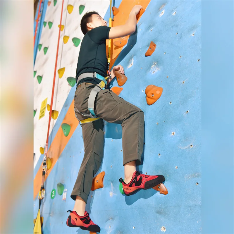 Professional Rock-Climbing Shoes Men Beginners Mesh Non-slip Rock-Climbing Bouldering Outdoor Climbing Training Sneakers 39-44# 6