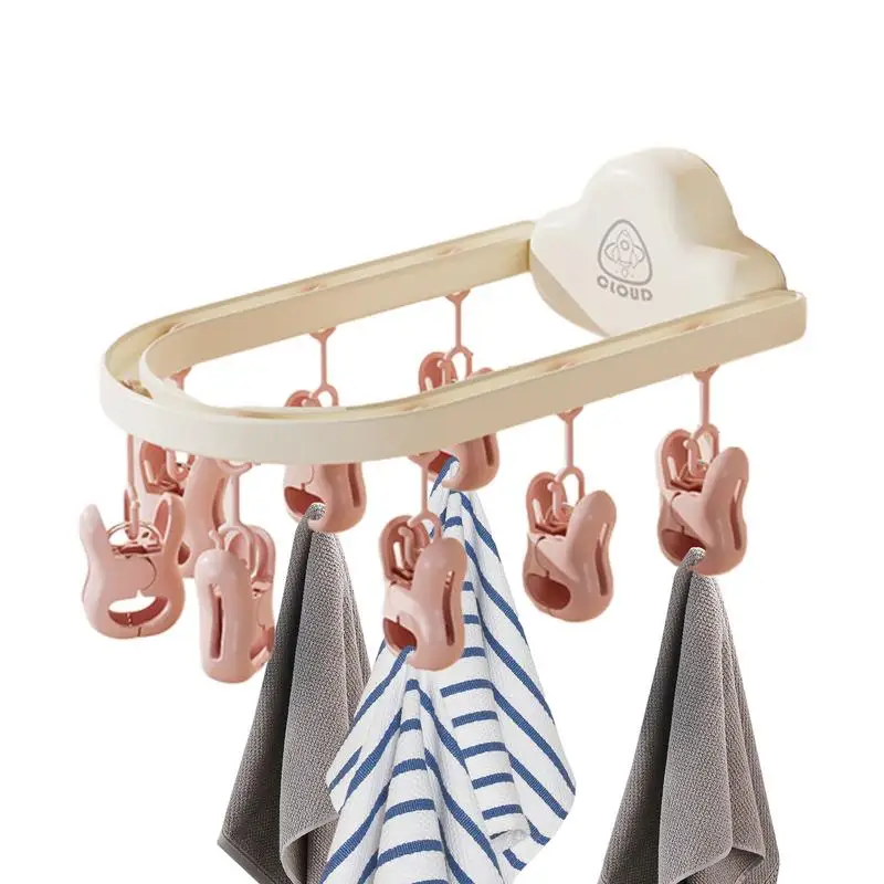 

Socks Underwear Drying Rack Clips Sock Laundry Hanger Underwear Socks Holder Household Children Adults Storage Laundry Rack