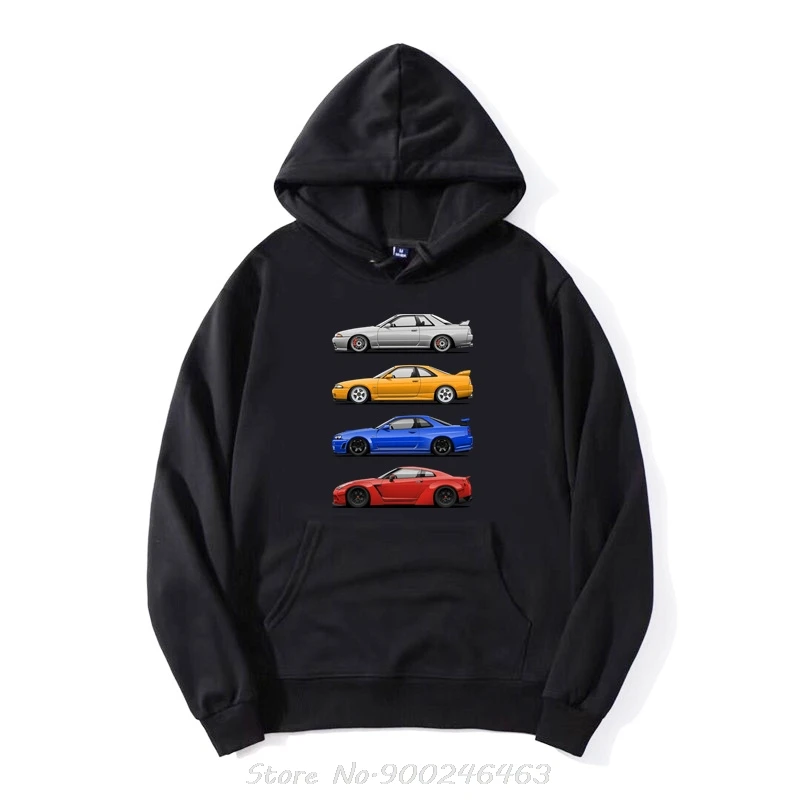 Hoodie große Größe JDM Auto 80er Jahre lustige Pullover Hoody Erwachsenen Baumwolle Jacke Reiß verschluss Hoodie Sweatshirt hochwertige Teenager-Mädchen Männer