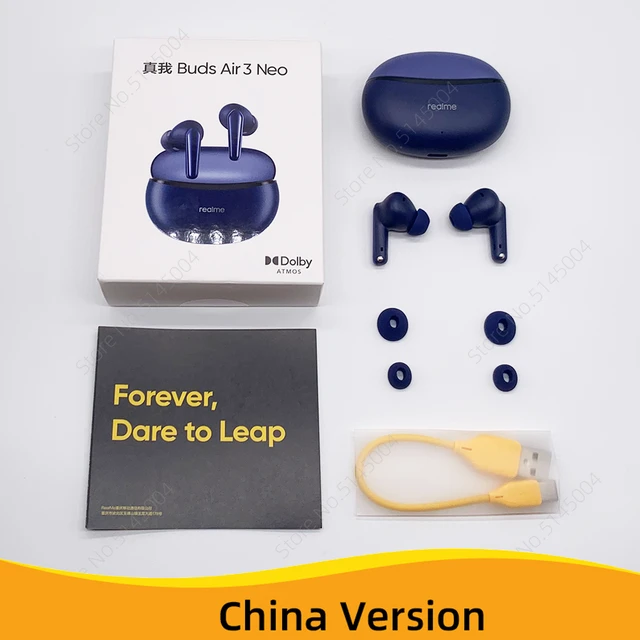 realme Buds Air 3 NEO TWS Earphone Bluetooth 5.2 AI ENC Noise Cancelling  Wireless Earphone 30