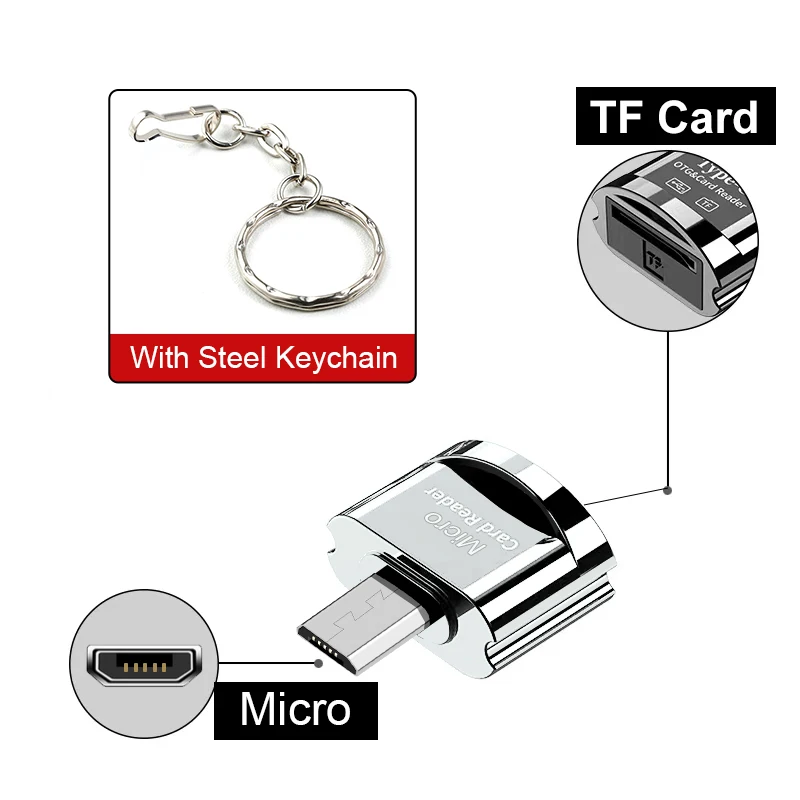 Chained Micro Silver