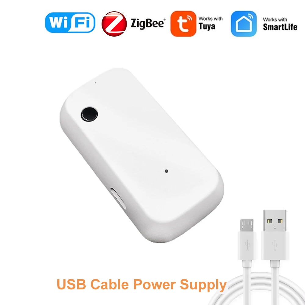 Tuya Smart WiFi/ZigBee Light Sensor Illumination Brightness Detector Automation Real Time Update Work with Smart Life App Device