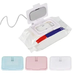 Portable Baby Wipes Heater Thermal Warm Wet Towel Dispenser USB Napkin Heating Box Cover Home Car Mini Tissue Paper Warmer