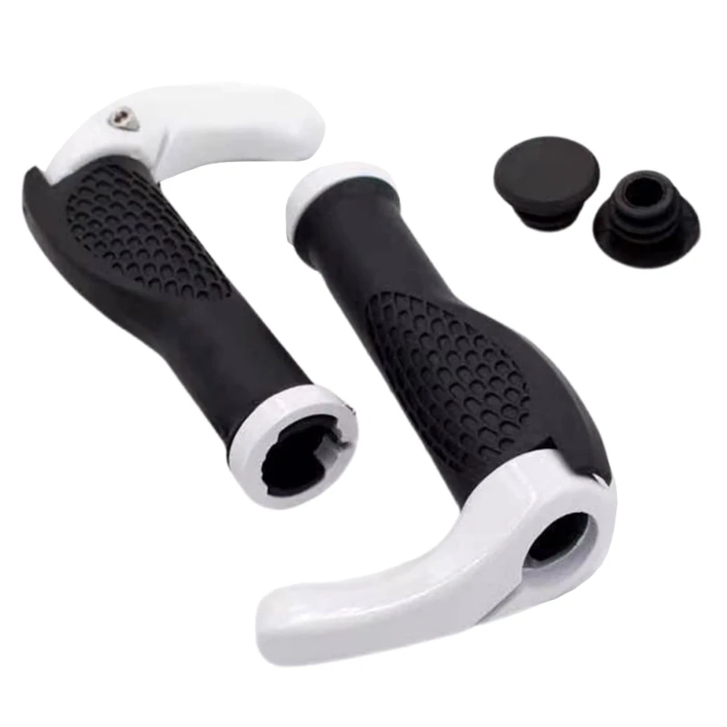 Mountain Bikes Grip Handle Shockproof Bicycles Grip Ergonomical Bike Handle