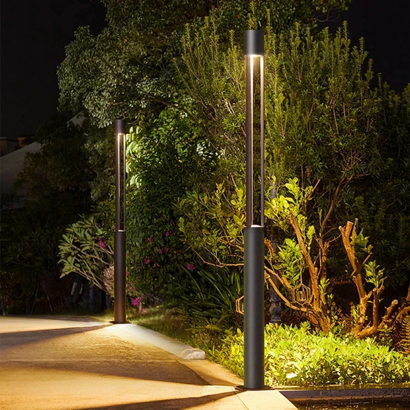 utdoor courtyard lamp Garden Villa high pole lamp landscape lamp post Park Light LED Waterproof lighting street lamp 85-265V 3