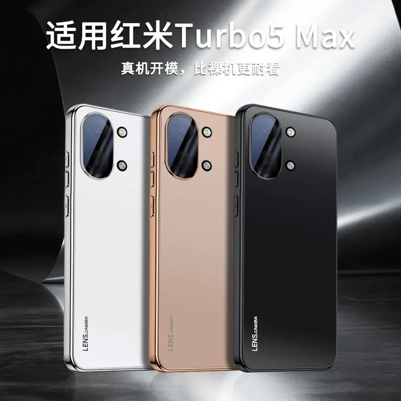 Electroplated Acrylic Shockproof Lens Protection Hard Case Cover