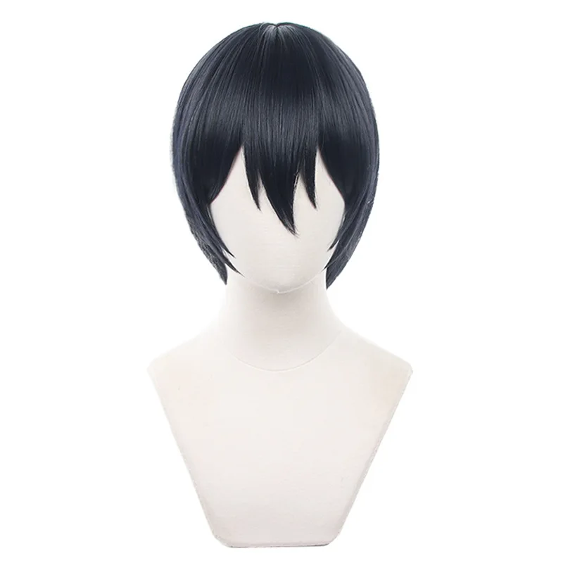 

Anime Jujutsu Kaisen Amanai Riko Cosplay Wig Bluish Black Braid Hair Heat Resistant Synthetic Halloween Party Accessories Props