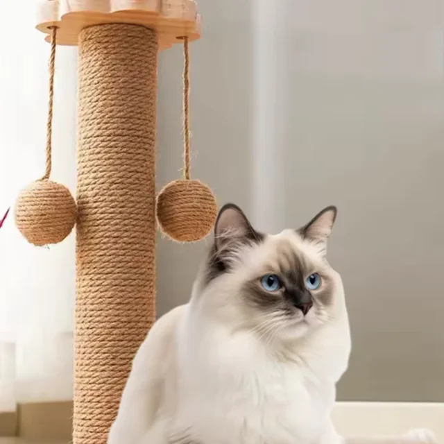 DIY Sisal Rope for Cat Trees - Replacement Scratching Post Climbing Frame Rope to Sharpen Cat's Claws 5