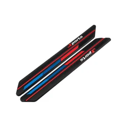 Universal Car Bumper Protector Strips - Anti - Scratch Guard Set (2 - Pack) (Black)