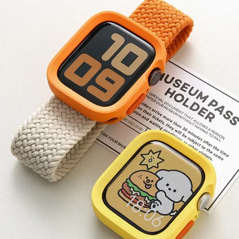 Candy Soft Silicone Protective Watch Case - Vibrant Bumper