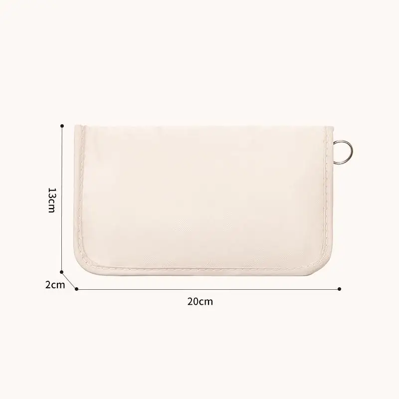 Compact Foldable Medical Pouch with Zipper – Travel Storage Bag & First Aid Organizer