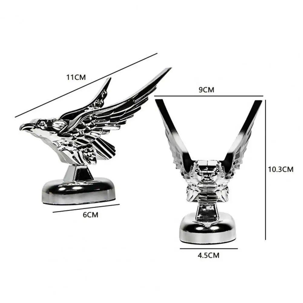 

Self-adhesive Eagle Car Hood Decoration Unique 3d Eagle Car Hood Ornament Eye-catching Auto Truck Front Hood Decoration