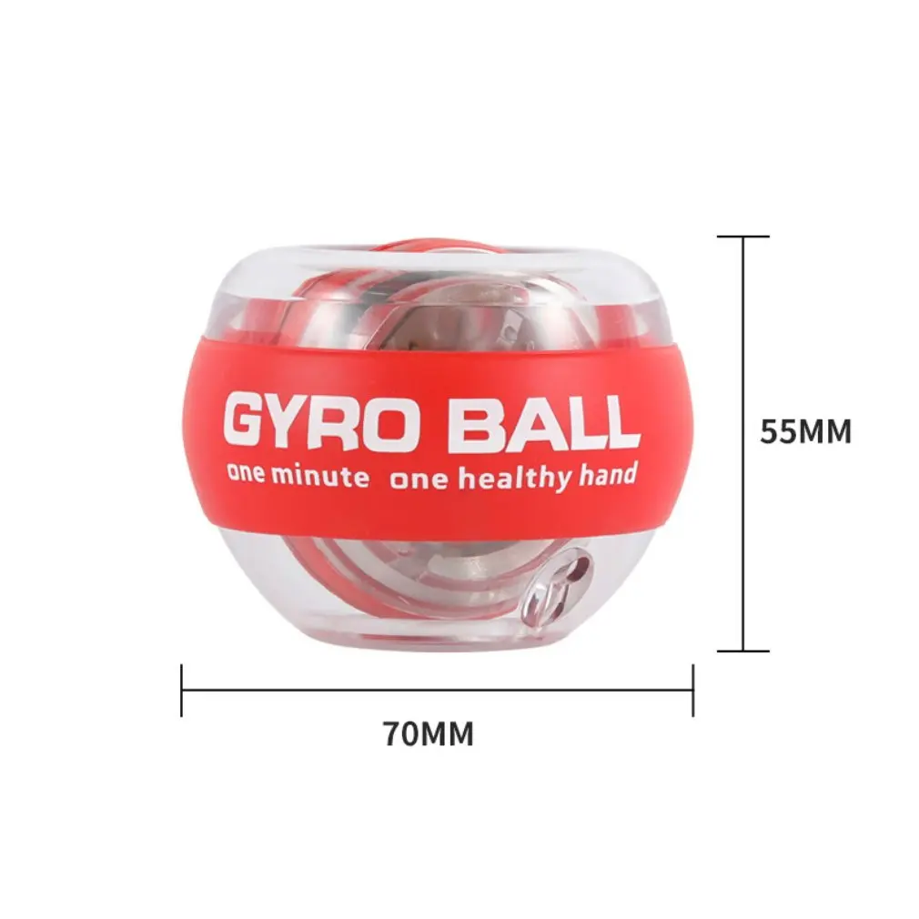 LED Gyro Ball Gyroscope Powerball Wrist Ball Arm Hand Muscle Trainer Fitness Equipment