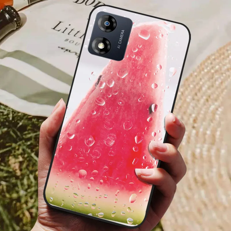 Sleek Black Soft TPU Silicone Back Cover - Stylish Protective Case