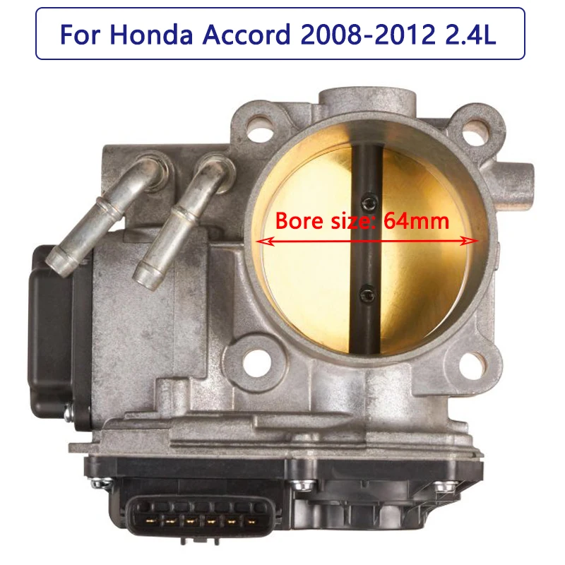 Throttle Body For Honda Accord Civic CRV Crosstour 2.4L Acura ILX TSX