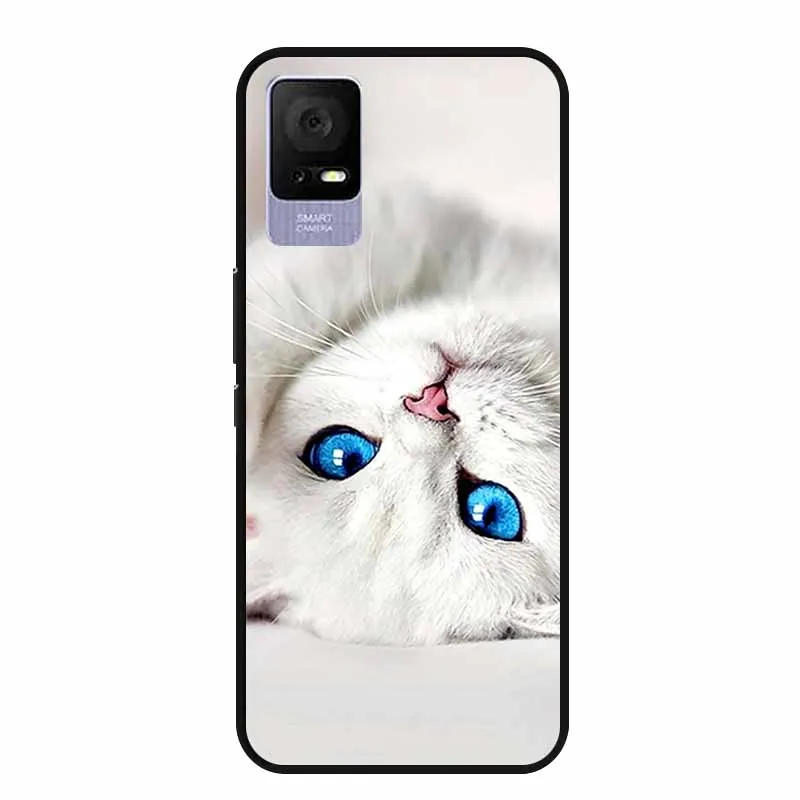 Fashionable Soft TPU Silicone Phone Cover - Stylish Painted Bumper Case