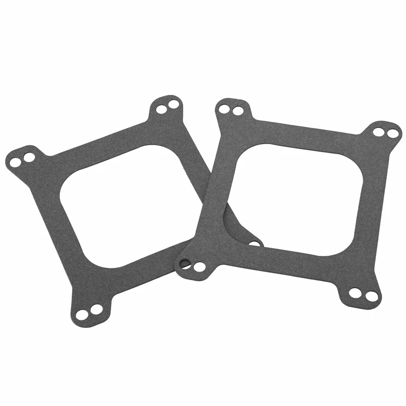 Carburetor Carb Gaskets (10) Open 4 Bbl.SBC BBC 350 Holley Edelbrock Carter