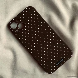 INS Polka Dot Fresh Soft Silicone Phone Case - Korean Design - iPhone 12 Pro (Style 1)