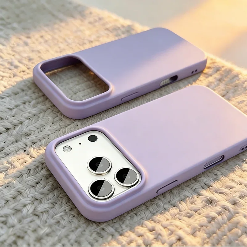 Premium Soft Liquid Silicone Shockproof Phone Case - Luxury Back Cover