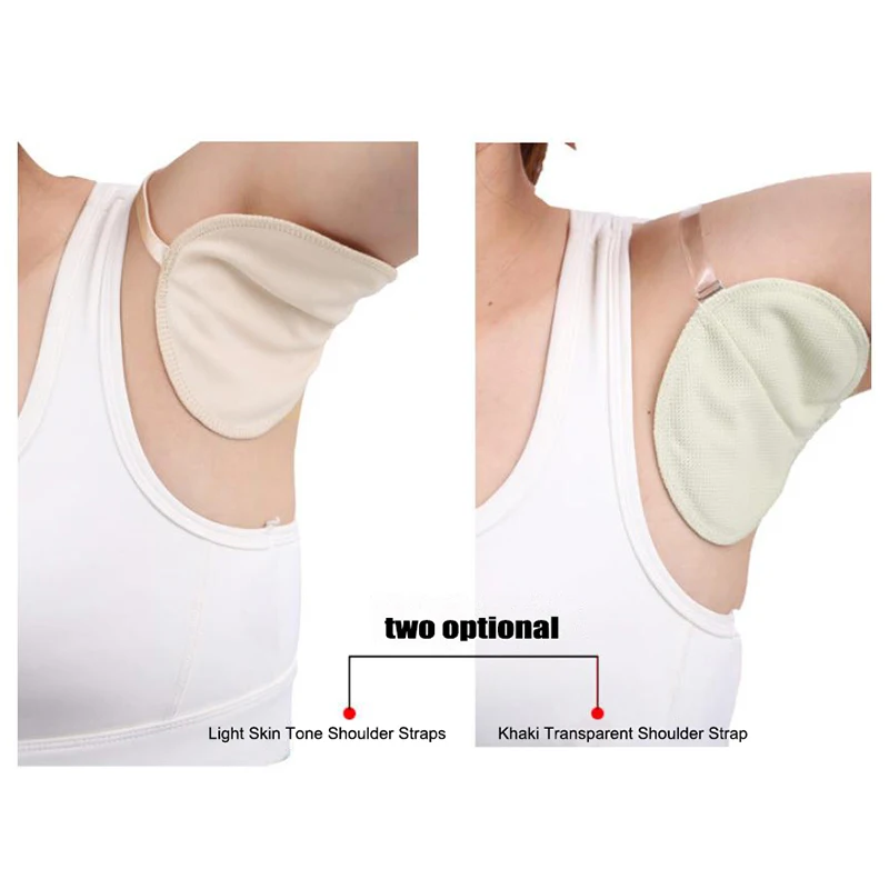 Underarm Sweat Shield Pad Washable Armpit Absorbing Sweat Guards Strap Antiperspirant Underarm Pads Anti PerspirationPatch underarm sweat pads