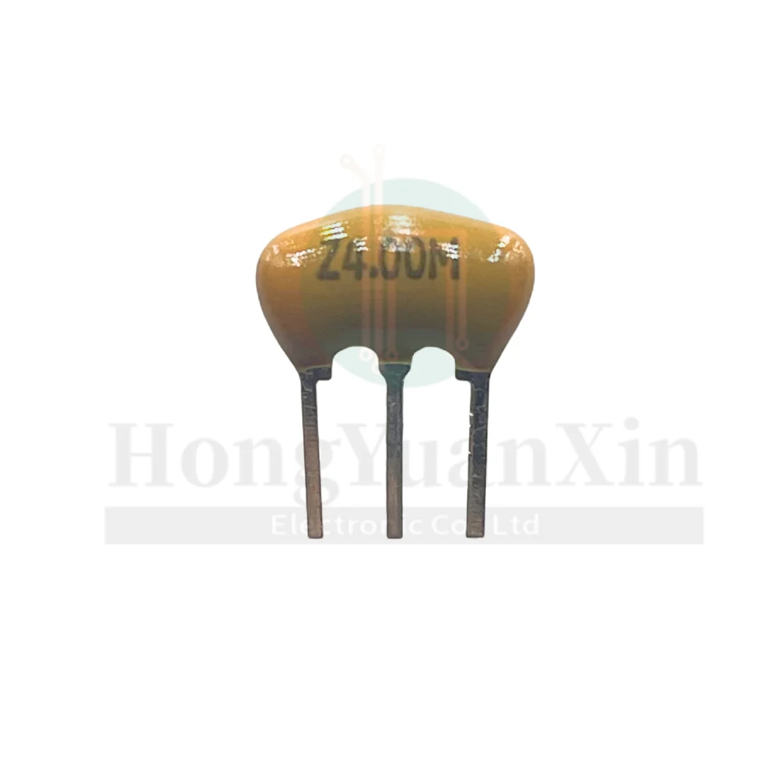 50pcs TT4.00M ZTT4M ZTT4.0M 4MHZ in-line ceramic crystal 3-foot three-foot