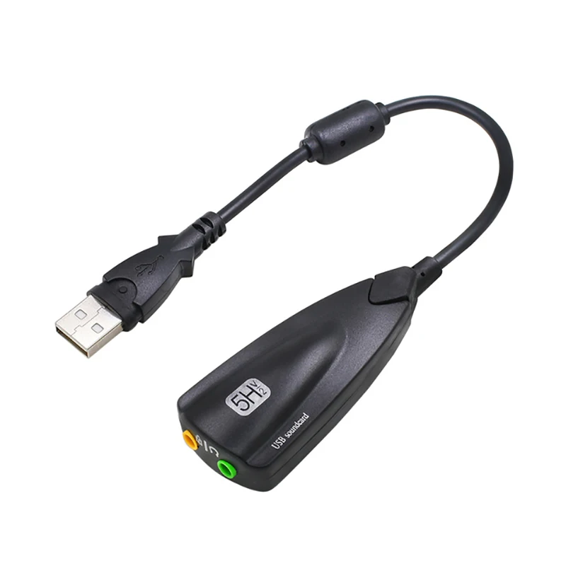 케이블 포함 스테레오 7.1 채널, USB 사운드 카드, 컴퓨터 게임 전용 외장 고급 사운드 카드, 5HV2 Best Top5 케이블 포함 스테레오 7.1 채널, USB 사운드 카드, 컴퓨터 게임 전용 외장 고급 사운드 카드, 5HV2 Best Top5