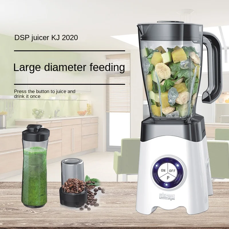 10L large capacity blender household kitchen 2-in-1 multi-functional automatic juice and auxiliary food cooking machine