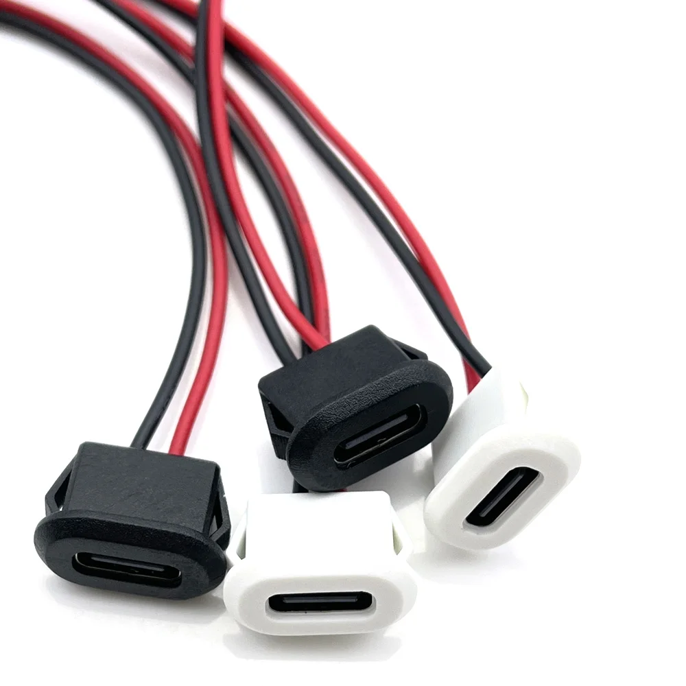 2 pinos USB C tipo conector usb prova dwaterproof gua compress o direta 2-pinos-usb-c-tipo-conector-usb-prova-dwaterproof-gua-compress-o-direta