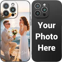 Custom Matte Case For iPhone 17 16 15 14 13 12 11 Pro Max Mini SE XS XR 7 8 Plus DIY Personalized Photo Picture Soft Cover Funda 1