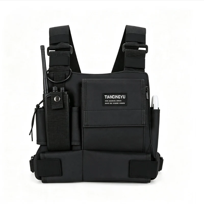 2026 New Chest bags unisex Function Chest Rig Bag Men Vest Backpack Walkie-talkie bag for running fishing cycling outdoor Sports