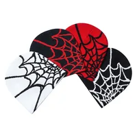 Spider Web Pattern Jacquard Knit Hat, Autumn/winter, Warm, Y2k Style, Fashionable, Unisex, Suitable For Outdoor Activities, Hall - Image 4