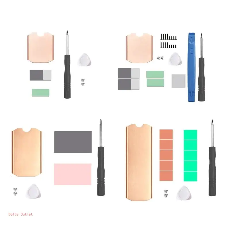 

TN30 TN42 TN80 Heat Sink Cooling Thermal Pad for M2 SSD 2230 2242 2280