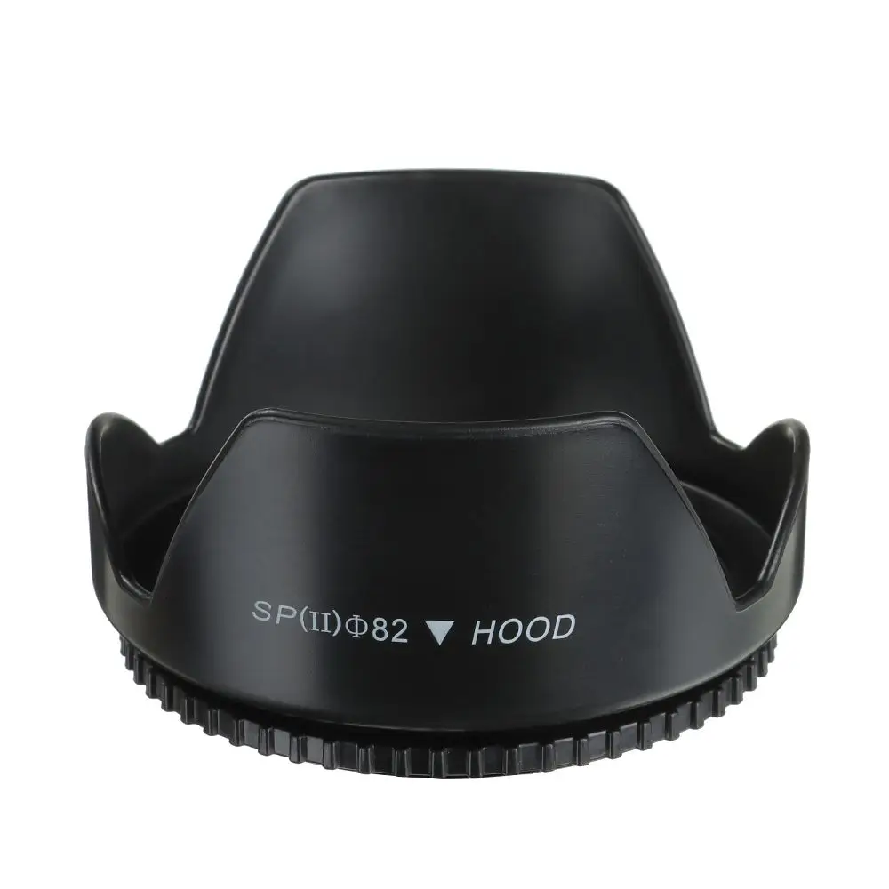 Universal Black Camera Lens Sunshade Hood