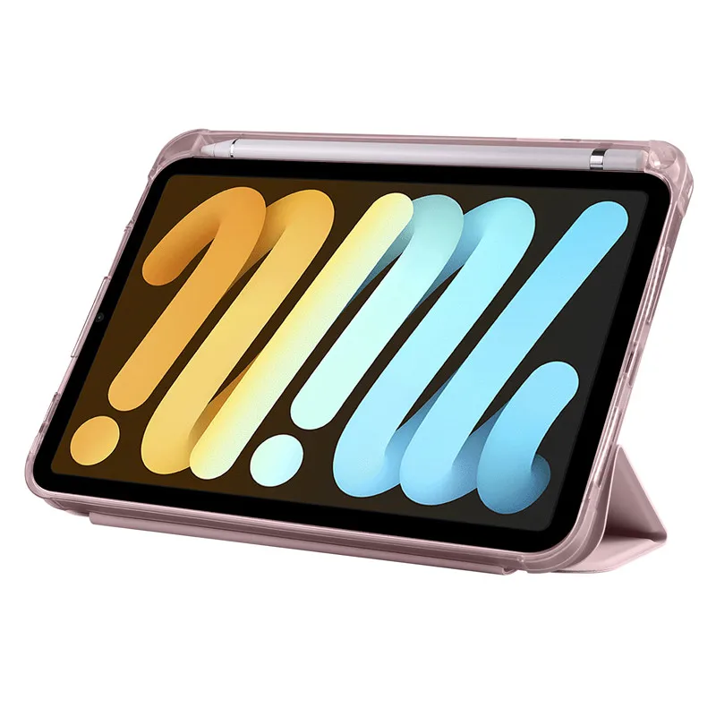 iPad Mini Case with Pen Holder and Trifold Stand, 8.3 inch Tablet Cover