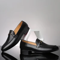 2025 Hot Sale British Style Loafers Europe America Soft Soles Comfortable Men's Formal Shoes Men's Genuine Leather Casual Shoes 2