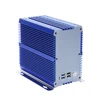 HUNSN Fanless Industrial PC,Mini Computer,IPC,IX07/IX07k,Windows 1/Linux Ubuntu,3PIN Phoenix,VGA,4COM,2LAN,9 to 36V,2xPCI 2