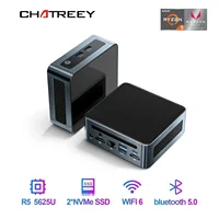 Chatreey Mini PC AN2P/AN2C Ryzen 5 5625U/3550H Gaming Desktop Computer NVME SSD WIFI6 HD Windows 11 Pro