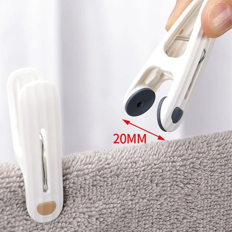 Clothes Pegs Dry Quilt Single Clothespins Household Cotton Quilt Hanger Fixed Large Windproof Clip Clothes Organizer clothes pegs windproof clips 12Pcs