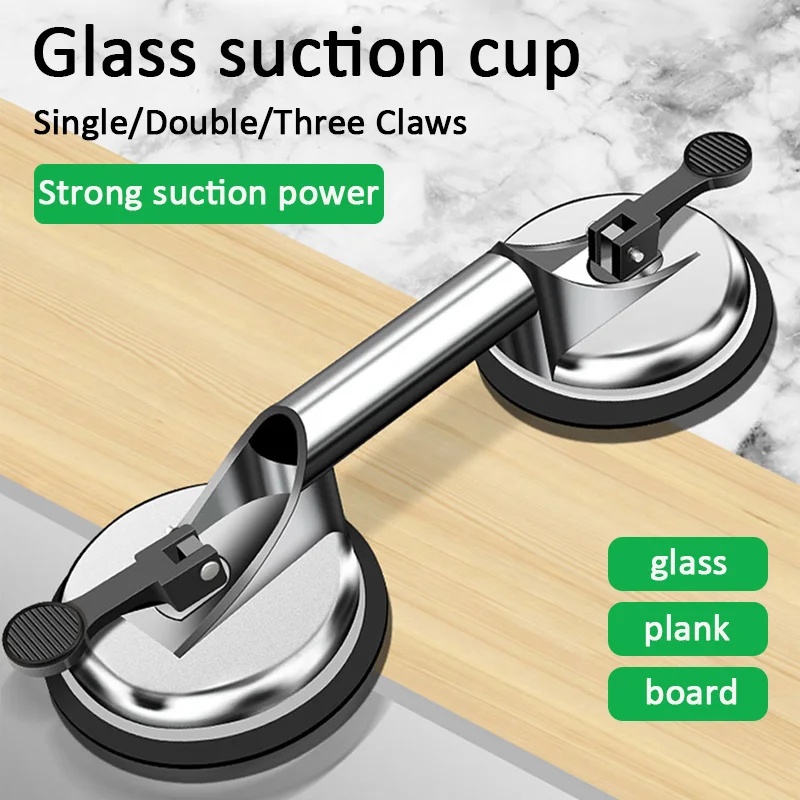 Vacuum Suction Cup with Aluminum Handle Heavy Duty Industrial Suction Cup Lifter Tool for Glass Granite Tile Metal board Lifting