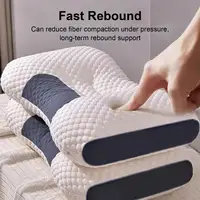 3D Cervical Orthopedic Neck Pillow Massage Pillows Stress Relief Neck Support Guard Massage Pillow Health Care Sleeping Pillow 2