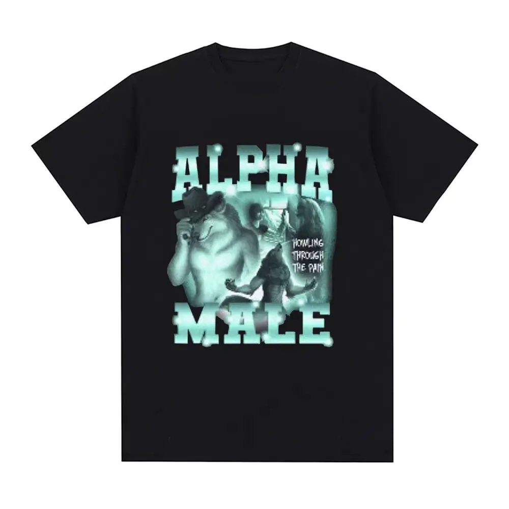 Human By Day, Wolf By Night - Funny Oversized Graphic T-Shirt