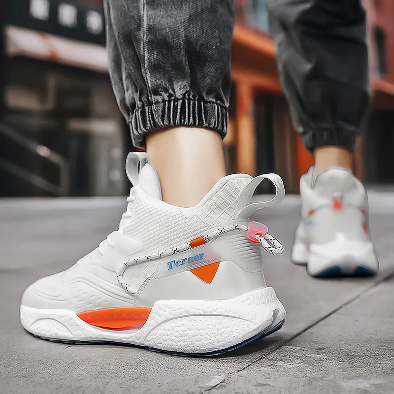 2023High-Top Men Free Running Shoes for Men Breathable Jogging Sports Shoes Trendy Sneakers Men outdoor Cushiong Casual sneakers