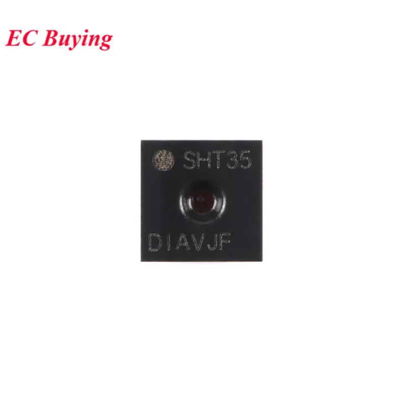 10 Stück/1 Stück SHT20 SHT21 SHT30 SHT31 SHT35 SHT40 SHTC3 HTU21D -DIS WHT20 DFN-4 6 8 Digitaler Temperatur- und Feuchtigkeitssensor IC-Chip – Detail 10