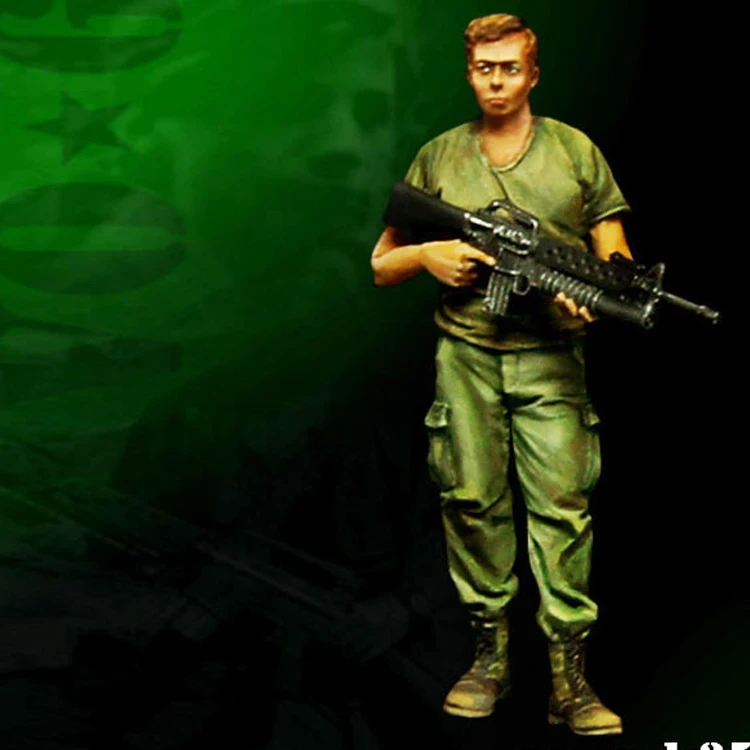 

Модель солдатика GK из смолы, армейские темы второй мировой войны, несобранный и Неокрашенный набор, 1/35 GRUNT(3) Стив «Малыш»